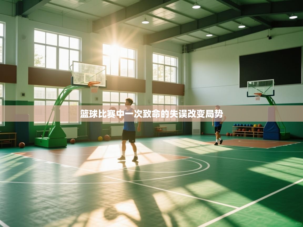 篮球比赛中一次致命的失误改变局势